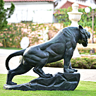 imagem do produto Escultura Tigre Bronze 120cm - EBZ512V
