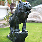 imagem do produto Escultura Tigre em Bronze 120cm EBZ512V For�a e Movimento