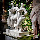 imagem do produto Escultura Trindade Serena M�rmore Branco 100cm - EMP746 Design Moderno para Jardins