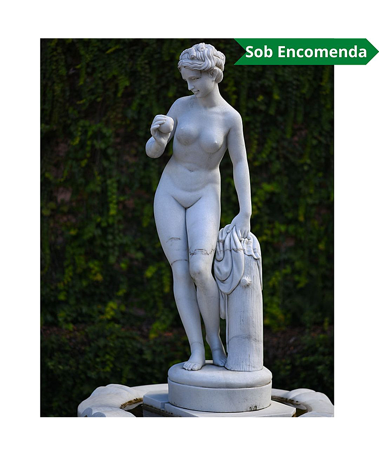 imagem do produto Escultura V�nus com Ma�a 160cm - EMP479 Destaque Cl�ssico para Jardins