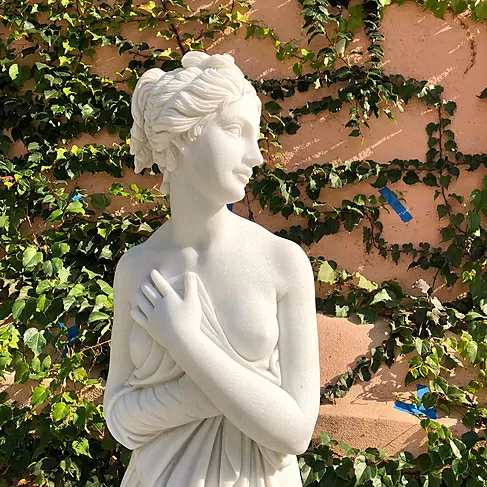 imagem de Escultura Vênus Italica em Mármore 154cm - EMP487 Presença Marcante no Paisagismo