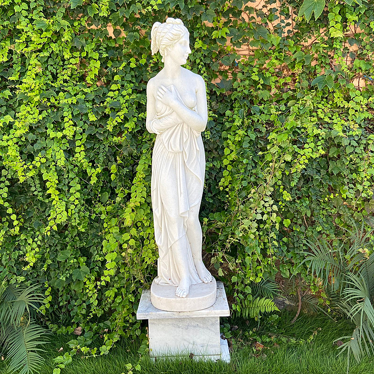 imagem do produto Escultura V�nus Italica em M�rmore 154cm - EMP487 Presen�a Marcante no Paisagismo