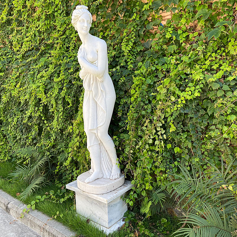 imagem do produto Escultura V�nus Italica em M�rmore 154cm - EMP487 Presen�a Marcante no Paisagismo
