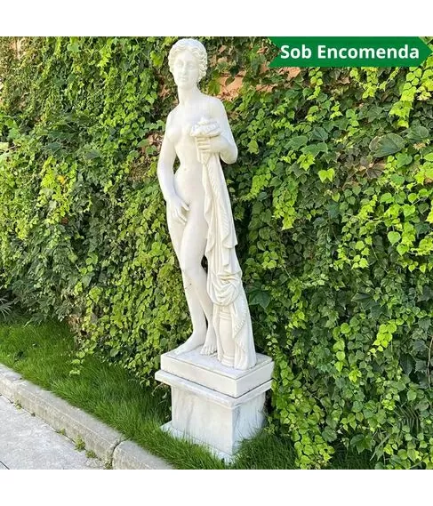 imagem de Escultura Vênus Pudica 160cm - EMP476 Arte Clássica e Presença Marcante