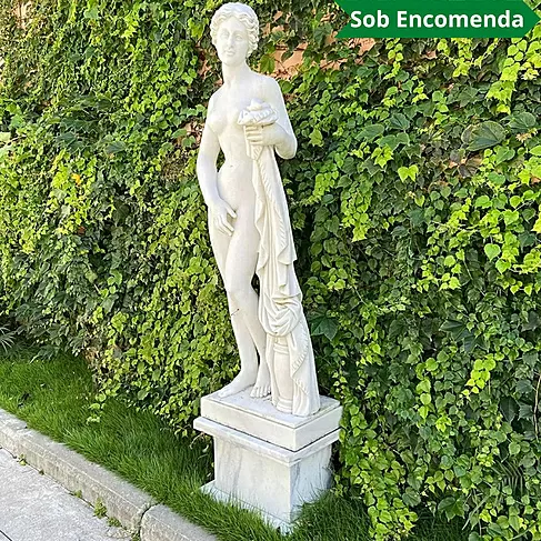 imagem de Escultura Vênus Pudica 160cm - EMP476 Arte Clássica e Presença Marcante