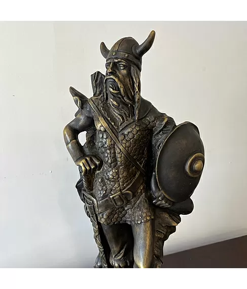 imagem de Escultura Viking 48cm - EBZ586