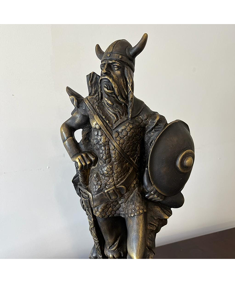 imagem do produto Escultura Viking 48cm - EBZ586