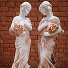 imagem do produto Esculturas Lady Primavera Par 130cm - EMP280