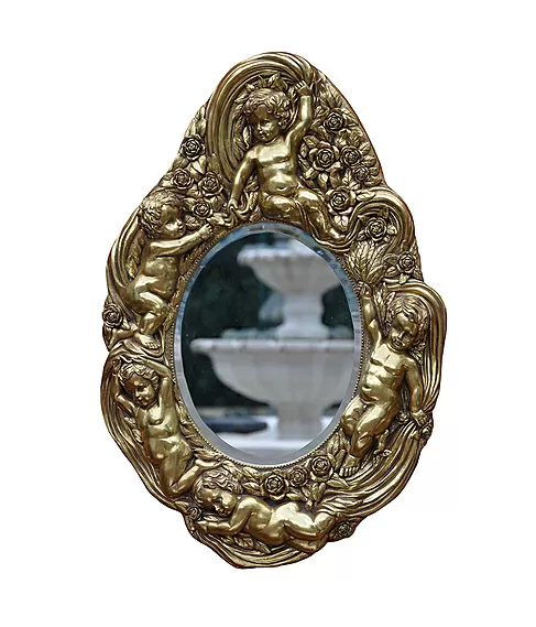 imagem de Espelho Decorativo 69cm VRPR141D Elegância e Versatilidade