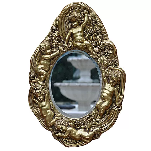 imagem de Espelho Decorativo 69cm VRPR141D Elegância e Versatilidade