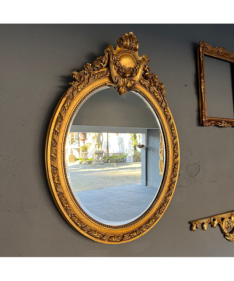imagem do produto Espelho Oval Lady 115cm ESP002 Eleg�ncia Cl�ssica