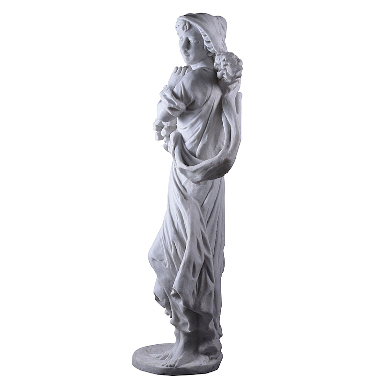 imagem do produto Est�tua 4 Esta��es Inverno 140cm - EML046 Paisagismo Sofisticado
