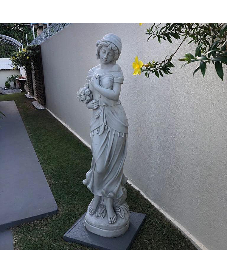 imagem do produto Est�tua 4 Esta��es Inverno 160cm - EML416 Arte Cl�ssica para Paisagismo