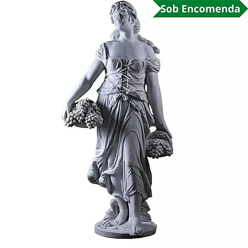imagem de Estátua 4 Estações Outono 150cm - EML045 Paisagismo Elegante