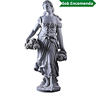 imagem do produto Est�tua 4 Esta��es Outono 150cm - EML045 Paisagismo Elegante