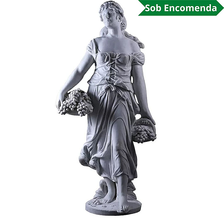 imagem do produto Est�tua 4 Esta��es Outono 150cm - EML045 Paisagismo Elegante