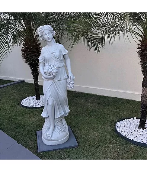 imagem de Estátua 4 Estações Outono 160cm - EML415 Elegância Clássica e Detalhes Ricos