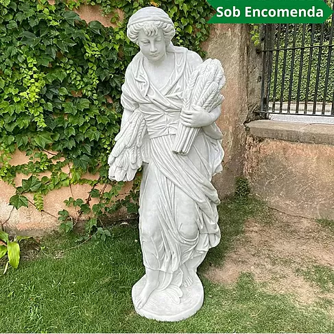 imagem de Estátua 4 Estações Verão 150cm - EML044 Destaque no Jardim