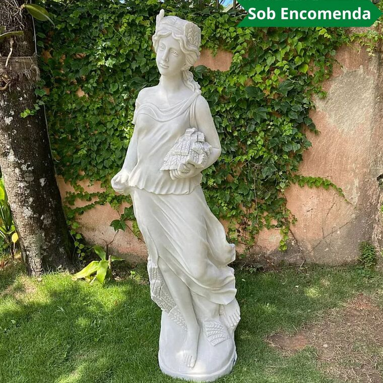 imagem do produto Est�tua 4 Esta��es Ver�o 160cm - EML414 Arte Cl�ssica para Jardim