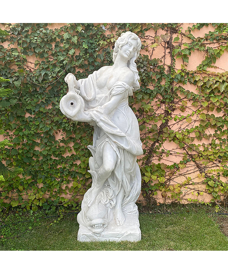 imagem do produto Est�tua para jardim Ninfa do Mar 140cm - EML039 Destaque Escultural e Sofisticado