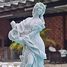 imagem do produto Est�tua para jardim Ninfa do Mar 140cm - EML039 Destaque Escultural e Sofisticado