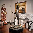 imagem do produto Fauno de Pompeia em Bronze 90cm EBZ689 Arte Cl�ssica e Sofistica��o