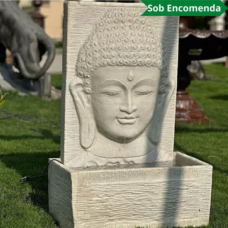imagem do produto Fonte a Face do Buda 100cm - FML159 Serenidade e Sofistica��o para Jardins