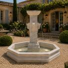 imagem do produto Fonte Belle Proven�al 240cm com Lago - FMP395 Eleg�ncia Cl�ssica para Jardins