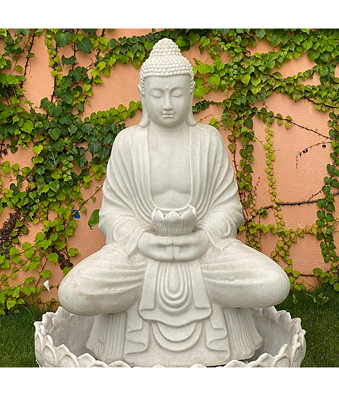 imagem de Fonte Buda Flor de Lotus 145cm - FML177