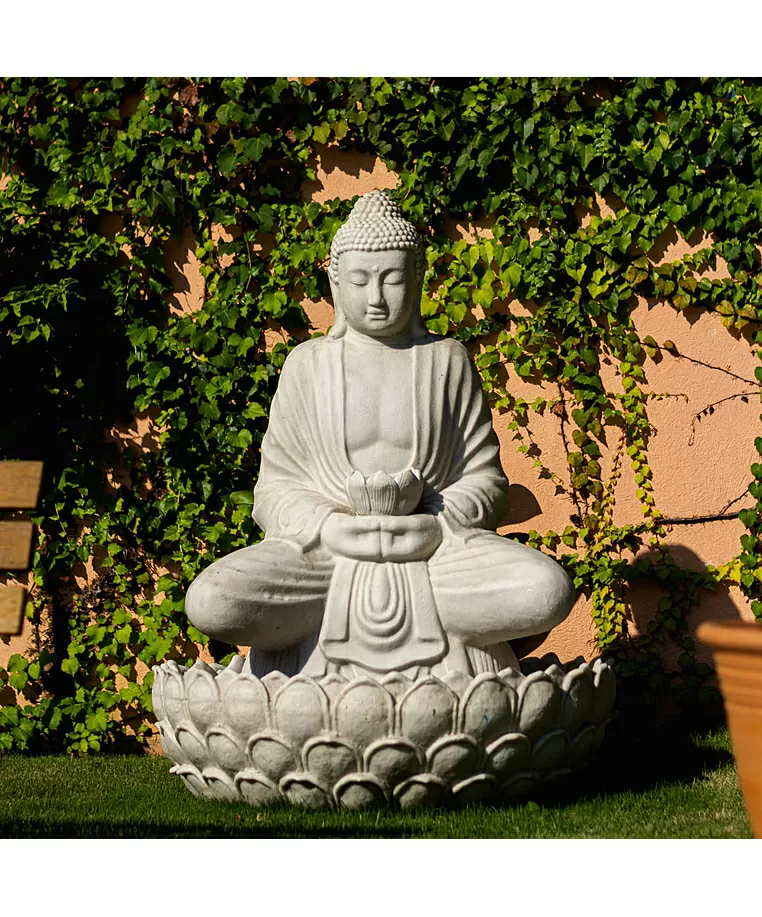 imagem de Fonte Buda Flor de Lotus 145cm - FML177