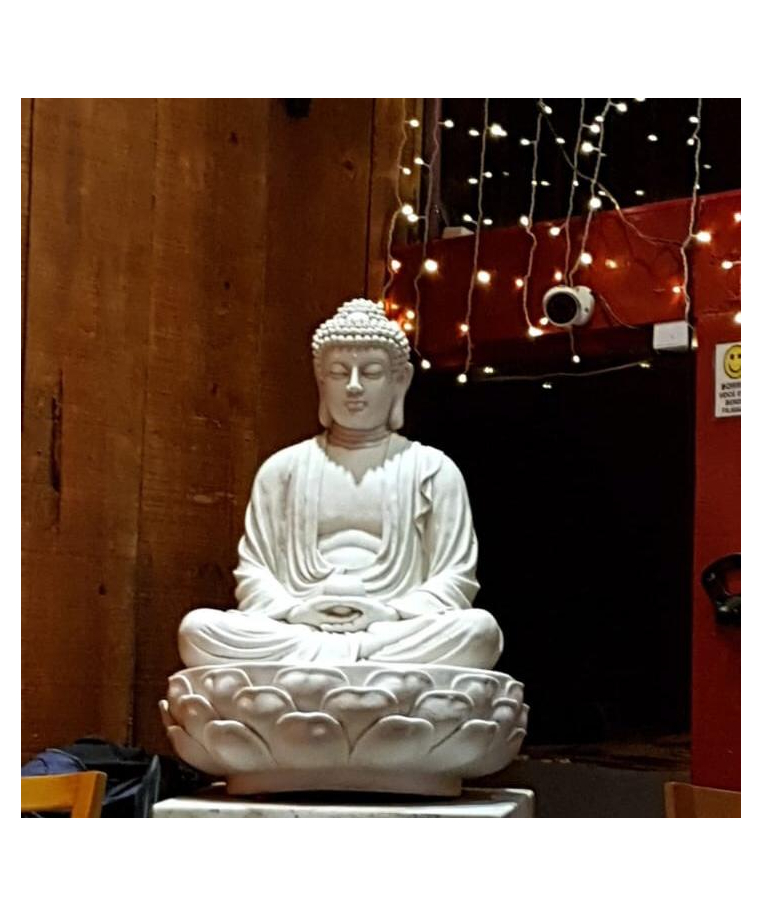 imagem do produto Fonte Buda Flor de L�tus 90cm - FML092 Fonte Decorativa Zen