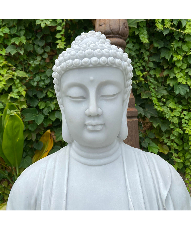 imagem do produto Fonte Buda Flor de L�tus 90cm - FML092 Fonte Decorativa Zen