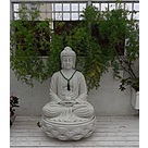 imagem do produto Fonte Buda Flor de L�tus 90cm - FML092 Fonte Decorativa Zen