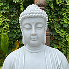 imagem do produto Fonte Buda Flor de L�tus 90cm - FML092 Fonte Decorativa Zen