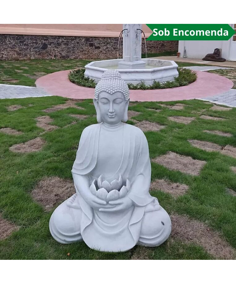 imagem do produto Fonte Buda Lotus 100cm - FML171