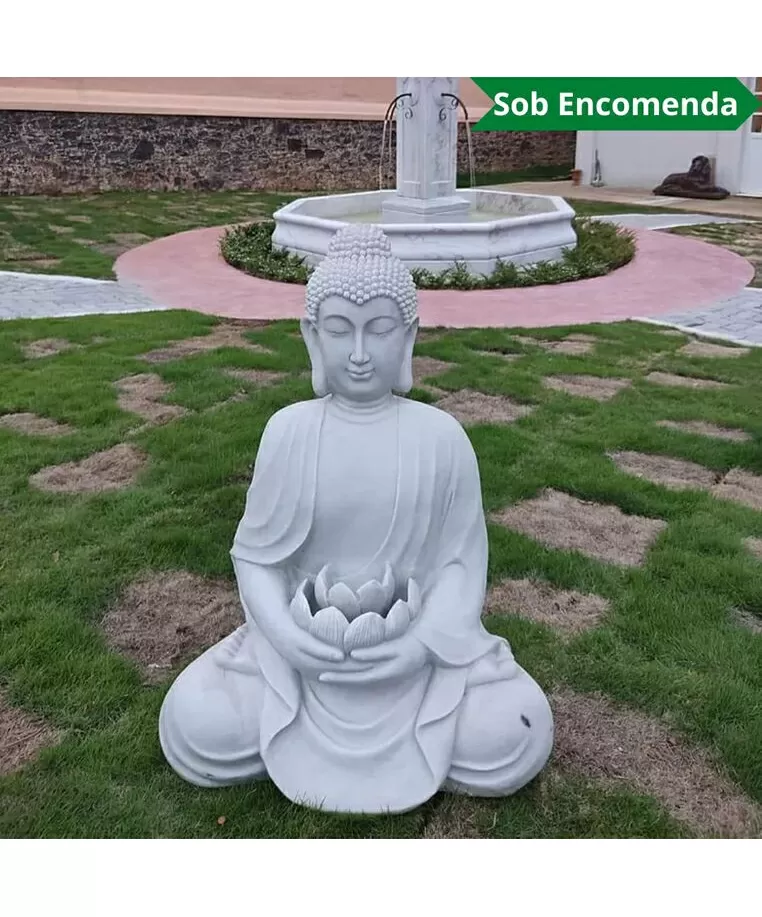 imagem do produto Fonte Buda Lotus 100cm - FML171