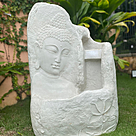 imagem do produto Fonte Cascata Buda 100cm - FML158 Chafariz Zen para Jardins e Ambientes Sofisticados