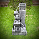 imagem do produto Fonte Cascata Contempor�nea em Granito 125cm - FMP539 Design Sofisticado