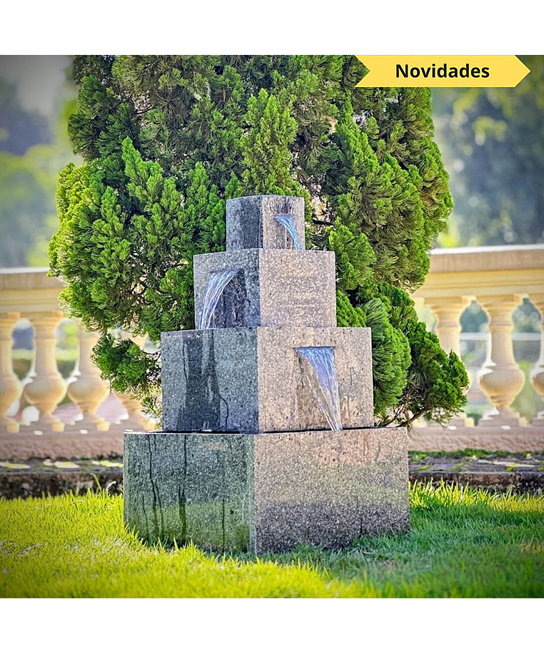 imagem do produto Fonte Cascata Moderna 90cm - FMP357
