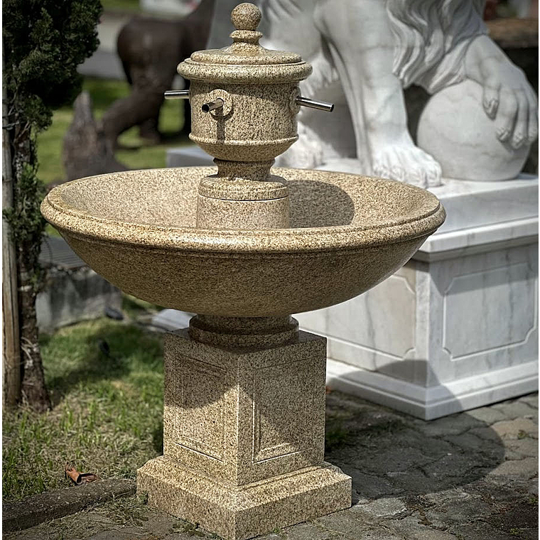 imagem do produto Fonte Chafariz Parisienne em Granito 120cm - FMP366 Quinta DellArte