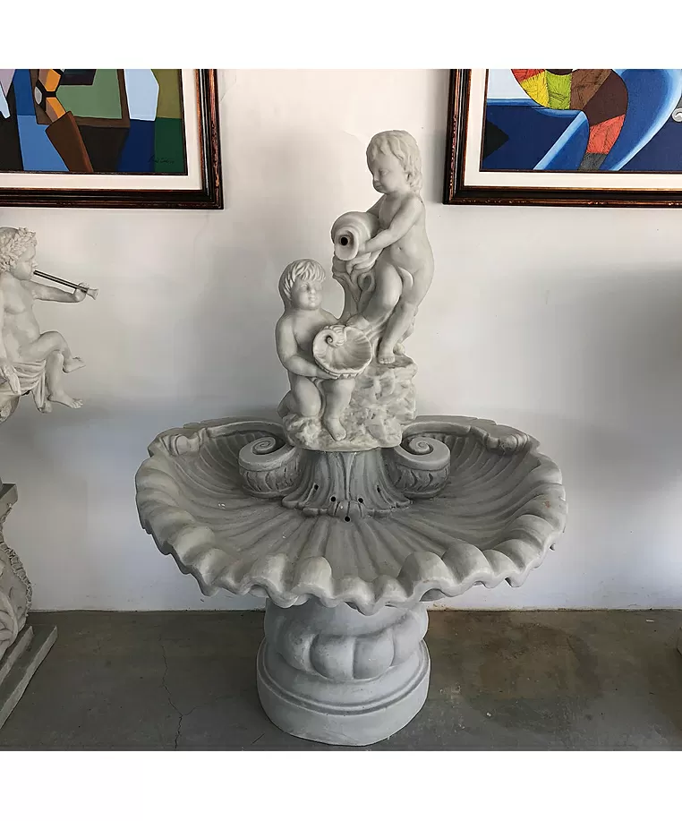 imagem de Fonte Concha com meninos 142cm - FML148A