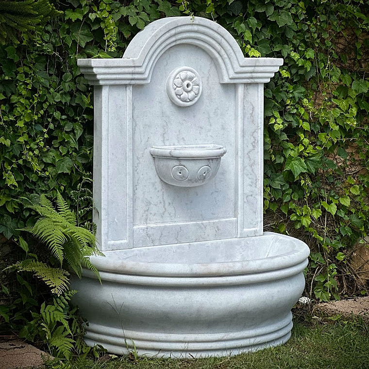 imagem do produto Fonte de Parede Altomonte em M�rmore 130cm - FMP249 Design Cl�ssico para Jardins