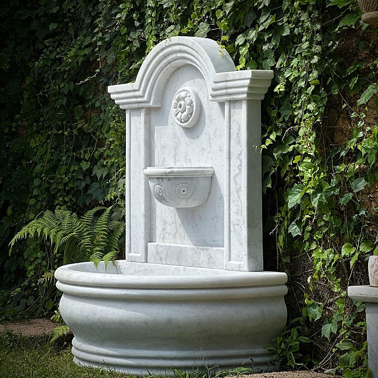 imagem do produto Fonte de Parede Altomonte em M�rmore 130cm - FMP249 Design Cl�ssico para Jardins