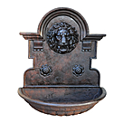 imagem do produto Fonte de Parede Cara de Le�o em Ferro Fundido 95cm - FF014 Destaque no Jardim
