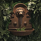 imagem do produto Fonte de Parede Cara de Le�o em Ferro Fundido 95cm - FF014 Destaque no Jardim