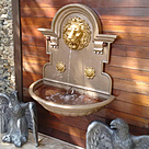 imagem do produto Fonte de Parede Cara de Le�o em Ferro Fundido 95cm - FF014 Destaque no Jardim
