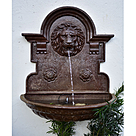 imagem do produto Fonte de Parede Cara de Le�o em Ferro Fundido 95cm - FF014 Destaque no Jardim