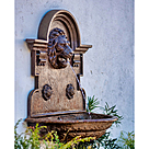 imagem do produto Fonte de Parede Cara de Le�o em Ferro Fundido 95cm - FF014 Destaque no Jardim