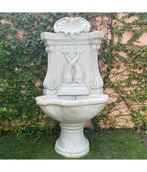 imagem de Fonte de Parede com Carpas 140cm - FML175