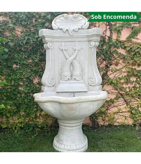 imagem de Fonte de Parede com Carpas 140cm - FML175